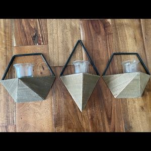 Wall candle votives